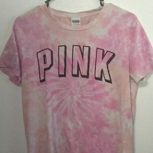 Pink Tye-dye T-shirt